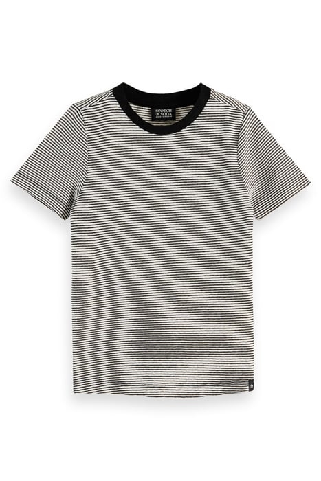 YARN-DYED STRIPED REGULAR-FIT T-SHIRT COMBO W 1