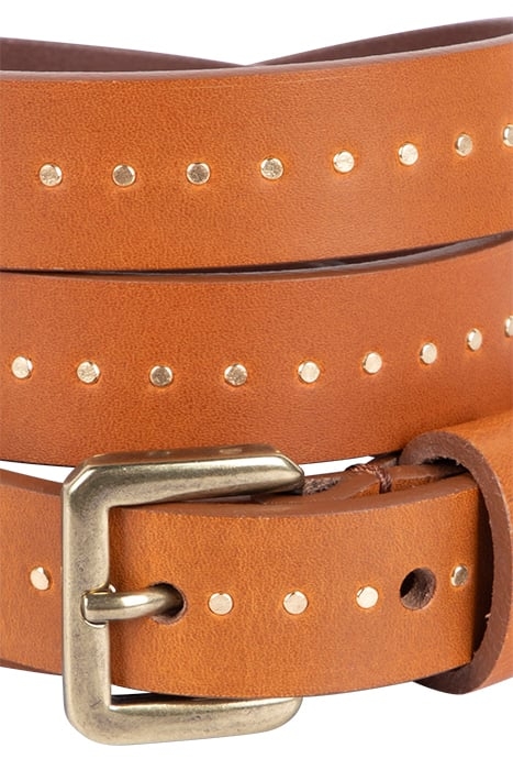BROWN BELT WITH STUDS BROWN 3