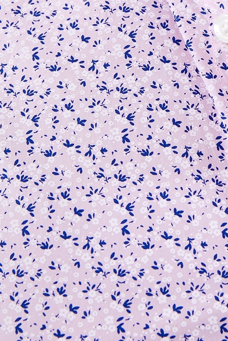 PATTERNED SS NAVY TRIM FLORA PINK 5