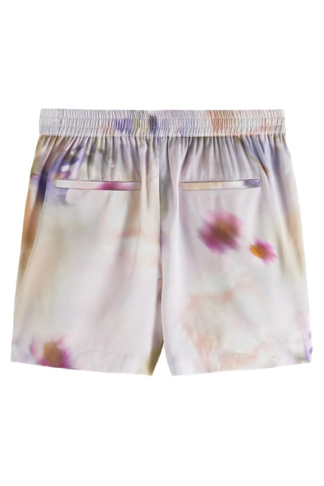 PRINTED WIDE LEG SHORTS MOTION PRINT 8