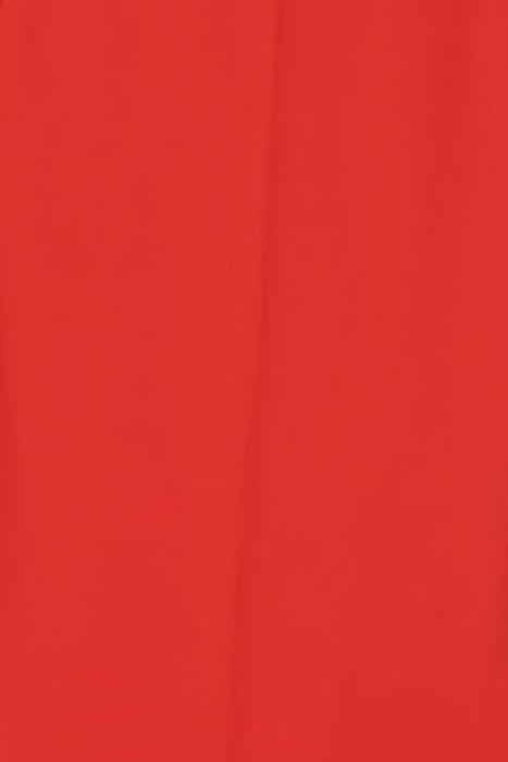 CROPPED KICK FLARE TROUSERS RED 2