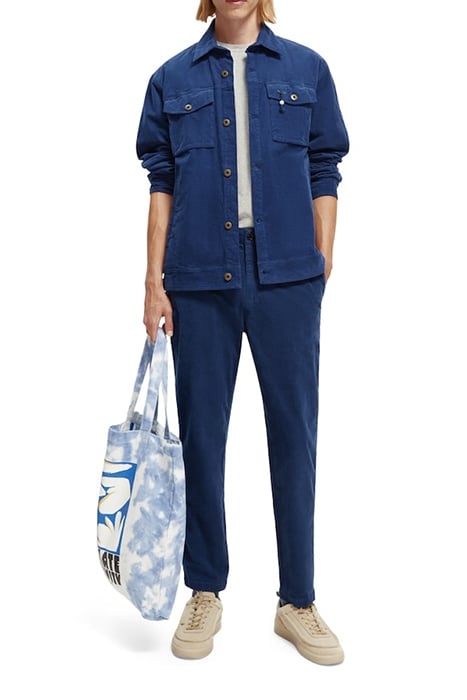 THE DRIFT - REGULAR TAPERED-FIT FINE CORDUROY CHINO MARINE 4