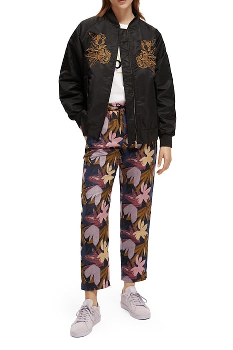 JACQUARD JOGGER PANT FLOWER CAMO 4