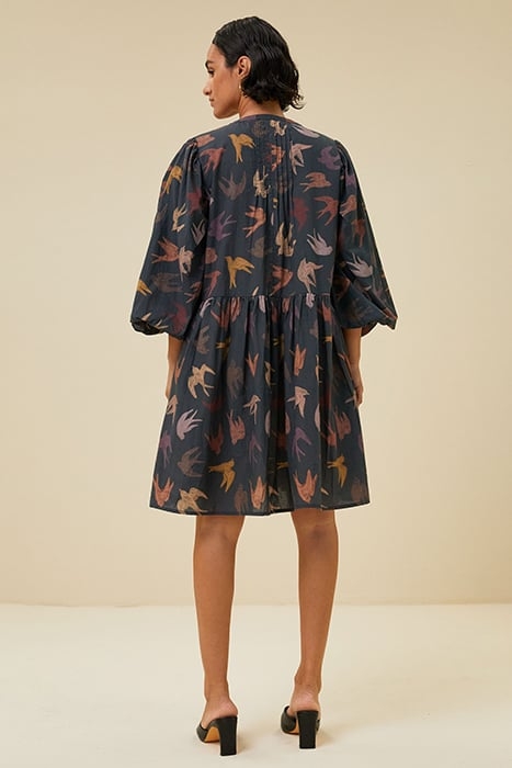 BOWIE BIRD DRESS BIRD PRINT 2