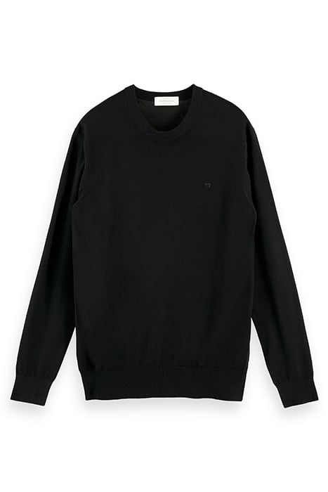 ESSENTIALS - CLASSIC CREWNECK PULL BLACK 1