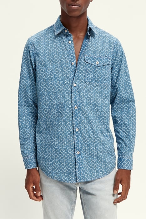 REGULAR-FIT PRINTED POPLIN SHIRT COMBO B 2