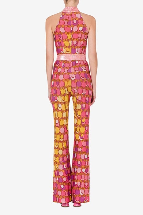 ALLOVER CHAINS LUREX JERSEY JUMPSUIT MULTICOLOR 2