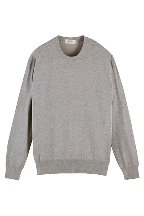 ESSENTIALS - CLASSIC CREWNECK PULL GREY MELANGE 1
