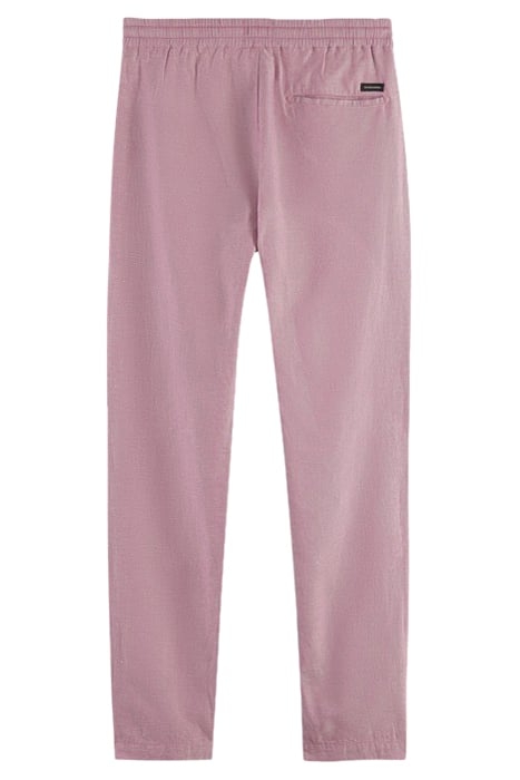 WARREN COTTON/LINEN TWILL JOGGER DAFFODIL 2