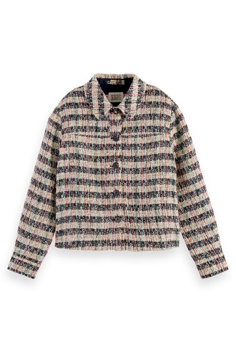 JACKET IN SPECIAL TWEED FABRIC COMBO T 1