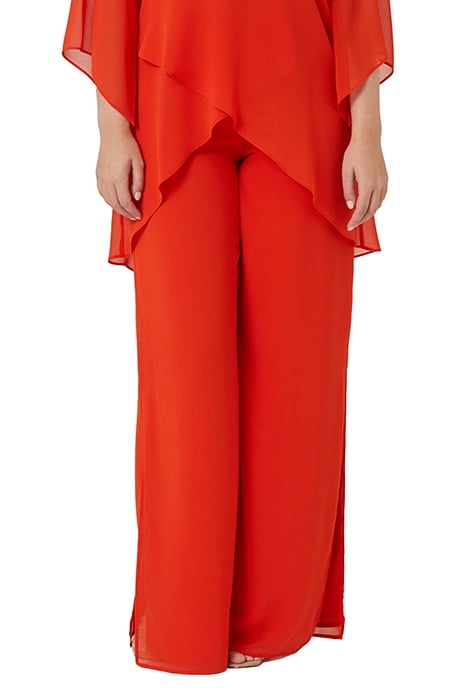 TROUSER SUIT WITH TUNIC ORANGE 4