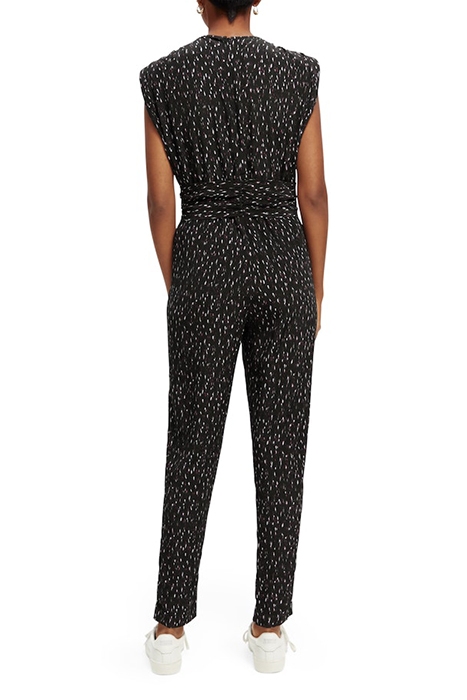 JUMPSUIT WITH KNOTTED BELT IKAT RAIN 3