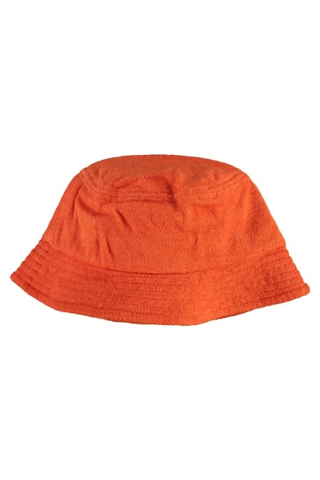 UNISEX TOWELLING BUCKET HAT SPICY ORANGE 2