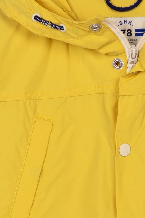 LONGER LENGTH NYLON JACKET CANARY 3