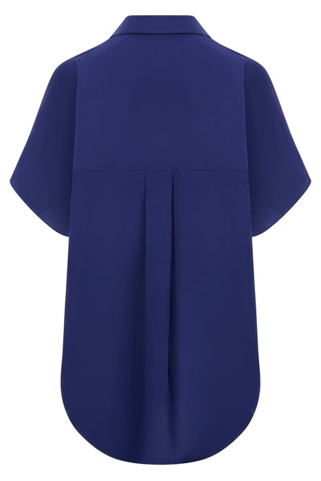 S/S CREPE LIGHT POPOVER DK NAVY 2