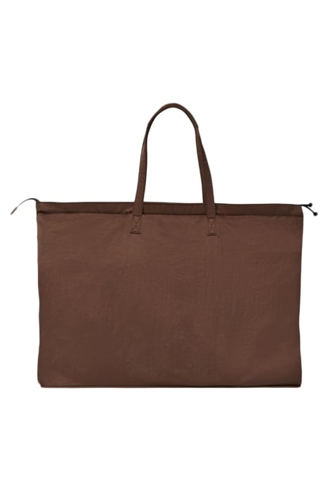 UNISEX FOLDABLE TOTE BAG BROWN 2