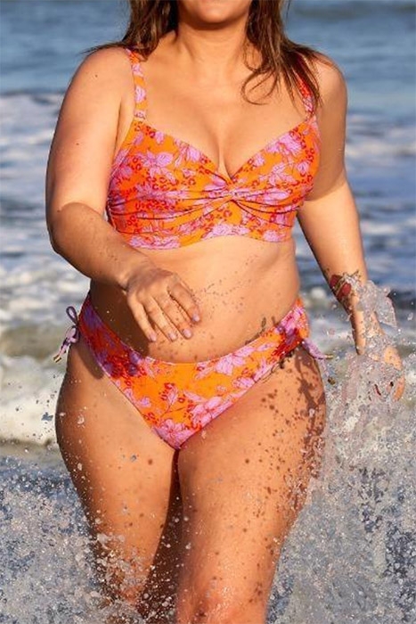 SW BRA UNDERW. BINDI MIAMI VIBES PURPLE FLOWERS 2