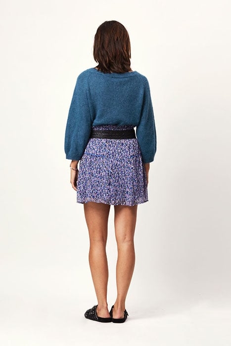 D6LUCKY STAR MINI PRINT SKIRT MULTICOLOUR 2