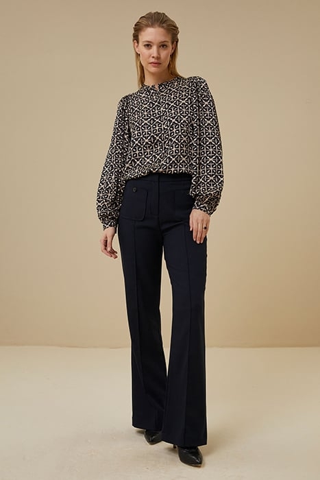 RIKKI LS FLASH BLOUSE FLASH PRINT 1