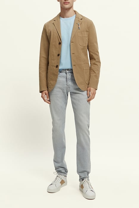 UNCONSTRUCTED 3-BUTTON BLAZER SAND 4