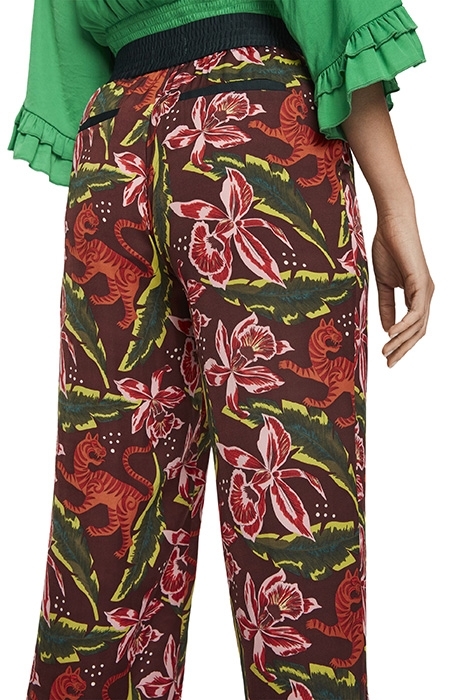 PINTED PANTS WITH COLOUR BLOCK PANELS COMBO C 7