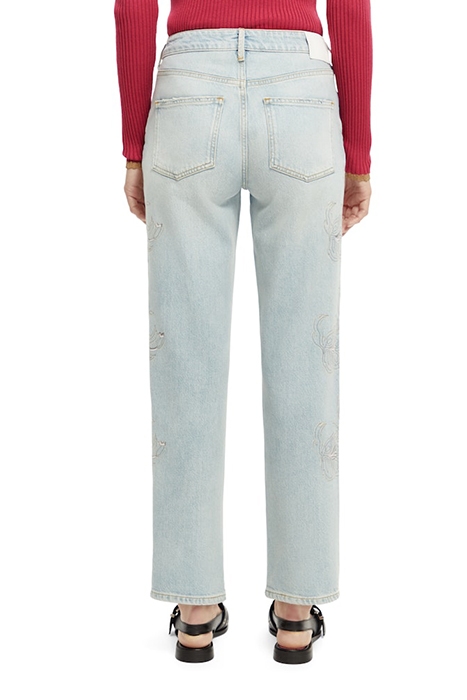 THE SKY STRAIGHT LEG JEANS — LIGHT HEART LIGHTHEART 3