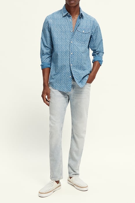 REGULAR-FIT PRINTED POPLIN SHIRT COMBO B 4