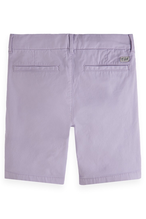GARMENT-DYED CHINO SHORTS LILAC 2