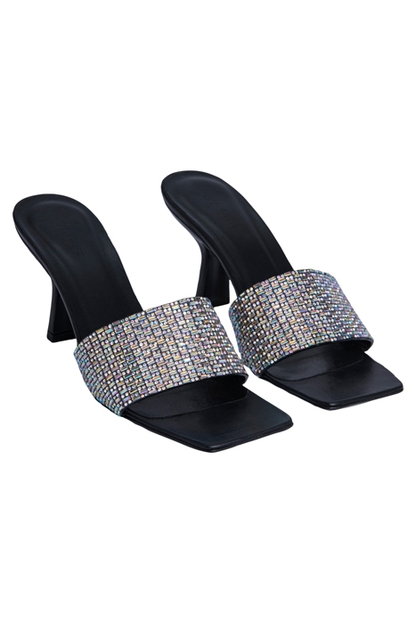 DYLAN BLACK LEATHER AND CRYSTALS 2