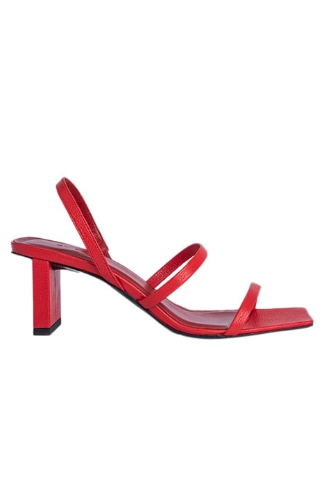 LIU RED GRAINED LEATHER 1