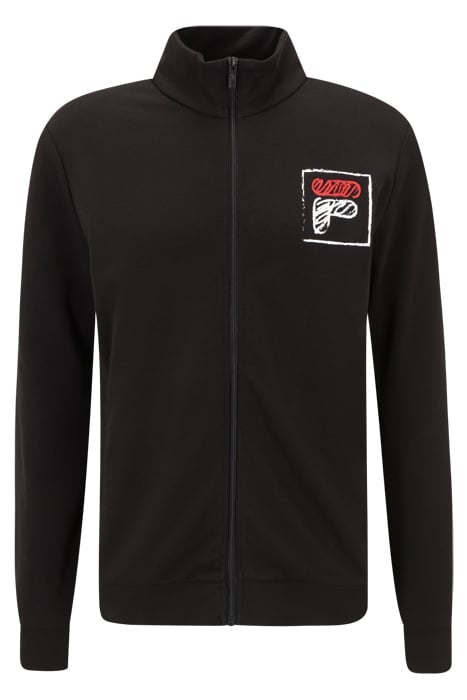 LUTON TRACK JACKET BLACK 4