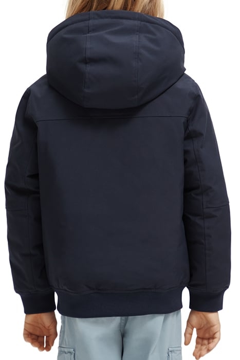 HOODED RECYCLED POLYESTER JACKET WITH REPREVE® FILLING NIGHT 2