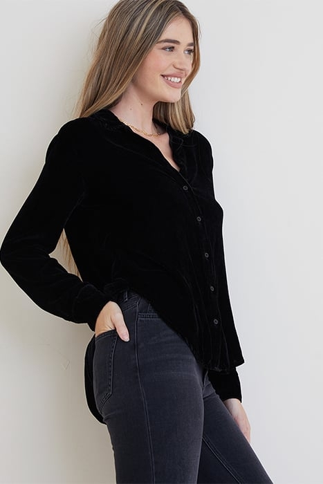 LONG SLEEVE CLEAN SHIRT BLACK 4
