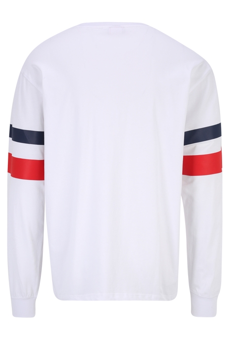 LUOHE OVERSIZED CREW SWEAT BRIGHT WHITE 5