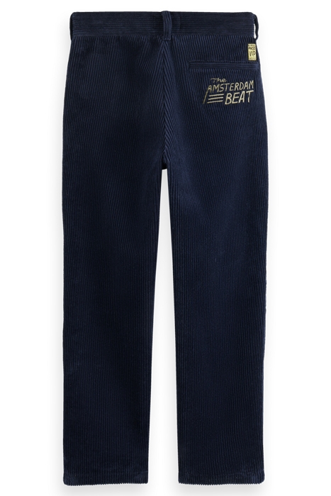 LOOSE TAPERED FIT CORDUROY PANTS IN ORGANIC COTTON NIGHT 5