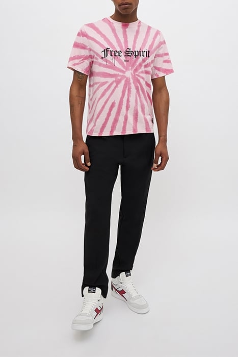 PINK TIE-DYE PRINT T-SHIRT 3