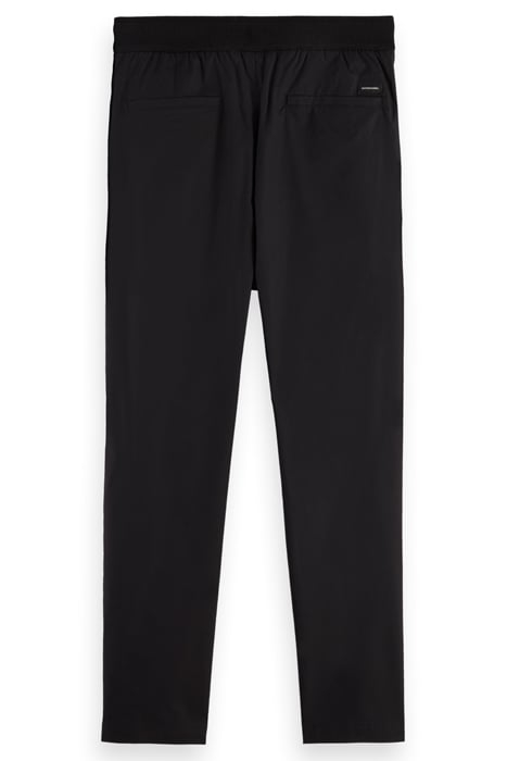 FAVE - REGULAR TAPERED-FIT LIGHTWEIGHT POPLIN JOGGER BLACK 4