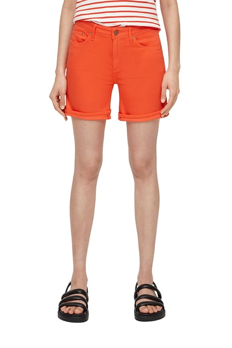 S.OLIVER JEANS SHORTS ORANGE 1
