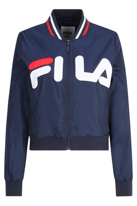 LARKANA LOGO BOMBER JACKET BLACK IRIS 5