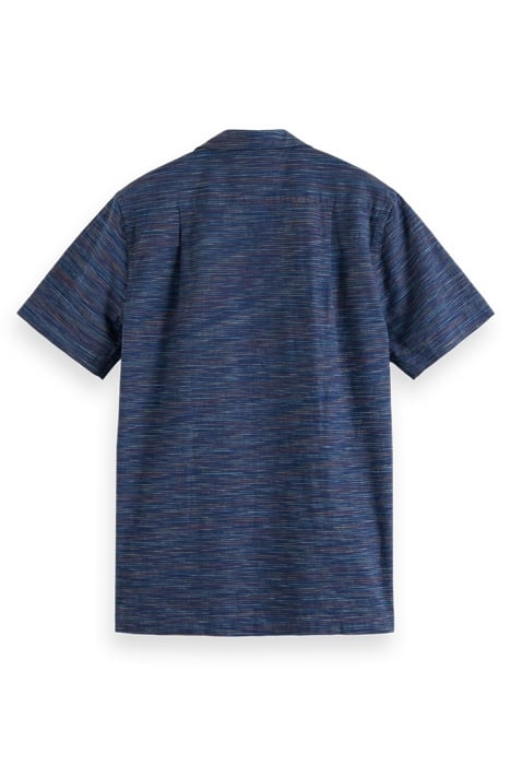 SPACED-OUT HORIZONTAL STRIPE SHIRT MULTI BLUE STRIPE 5