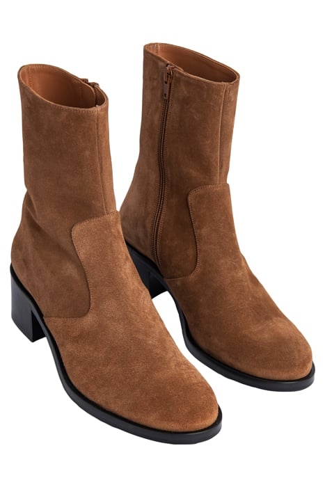 LARA COGNAC SUEDE LEATHER 2