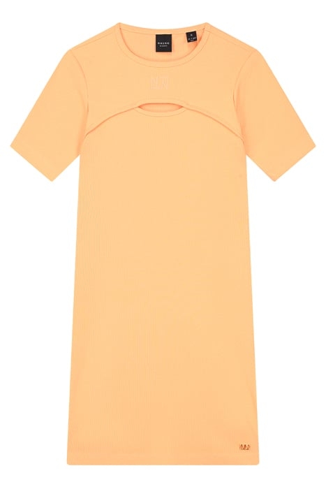 NN CUTOUT RIB DRESS MINTY GREEN 1