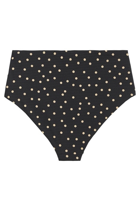 S HAPPY DOTS HIGH WAIST BOTTOM BLACK 4