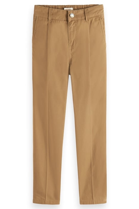 LOOSE TAPERED FIT- PEACHED COTTON CHINO SAND 4