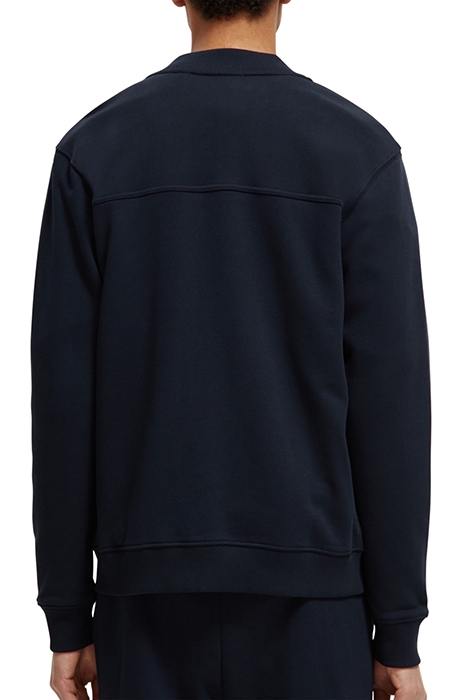 BUTTON DOWN TEXTURE SWEATSHIRT NIGHT 2