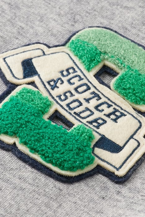 RELAXED-FIT ARTWORK SWEATSHIRT GREY MELANGE 8