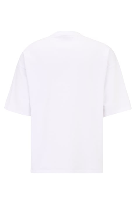 LOWELL OVERSIZED LOGO TEE BRIGHT WHITE 5