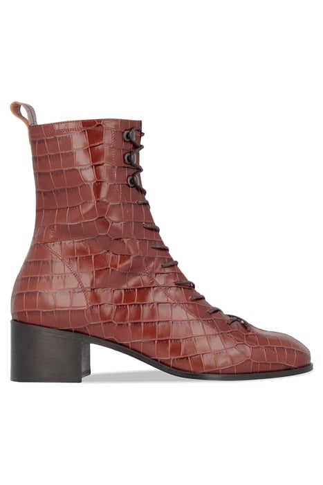 BOTA NUTELLA CROCO EMBOSSED LEATHER 1