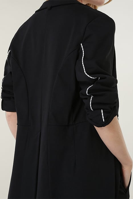 SMOKING BLAZER LONG BLACK 4