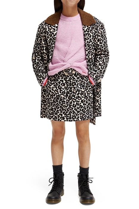 LEOPARD JACQUARD SKIRT ANIMAL 3